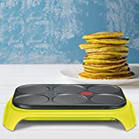 Los mejores  - Tefal CrepParty Colormania PY559312 Crepera- 1000 W- Revestimiento Antiadherente-Termoplástico- Verde-Negro